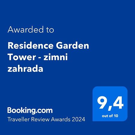Residence Garden Tower - Zimni Zahrada Prága Kültér fotó
