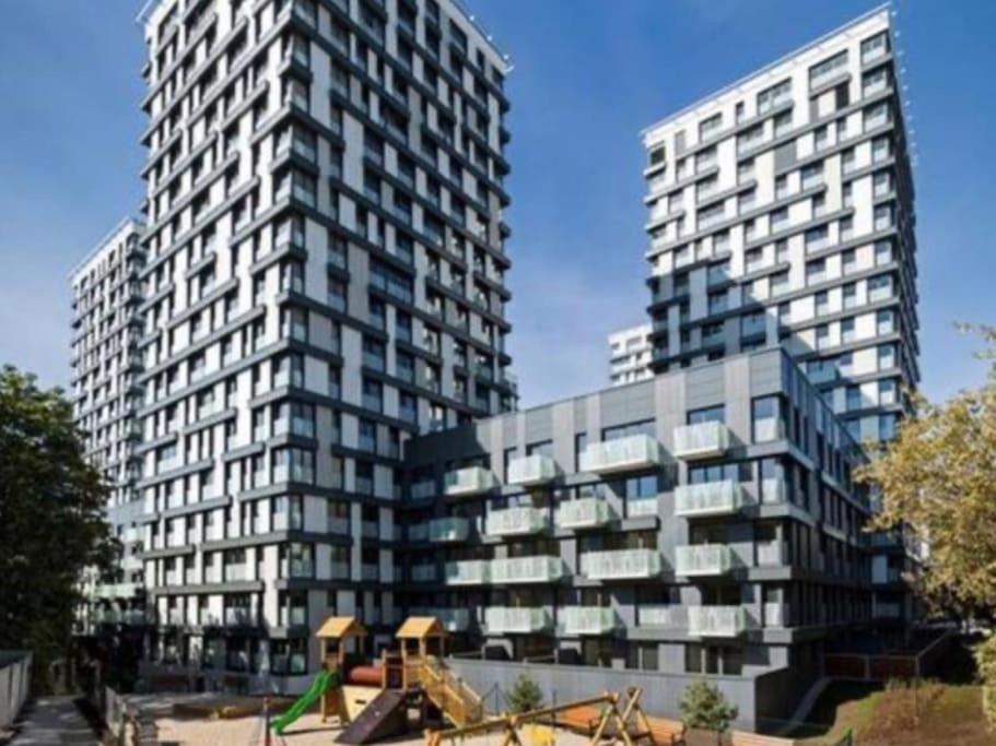 Residence Garden Tower - Zimni Zahrada Prága Kültér fotó